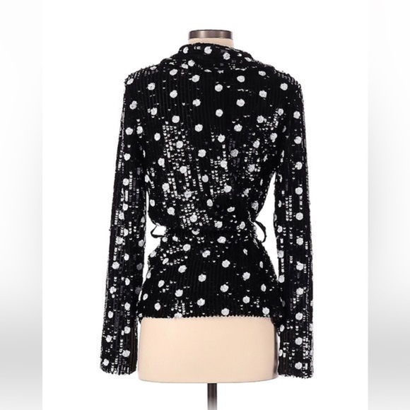 NWT House of Harlow x Revolve Polka Dot Sequin Blazer - Picture 3 of 9
